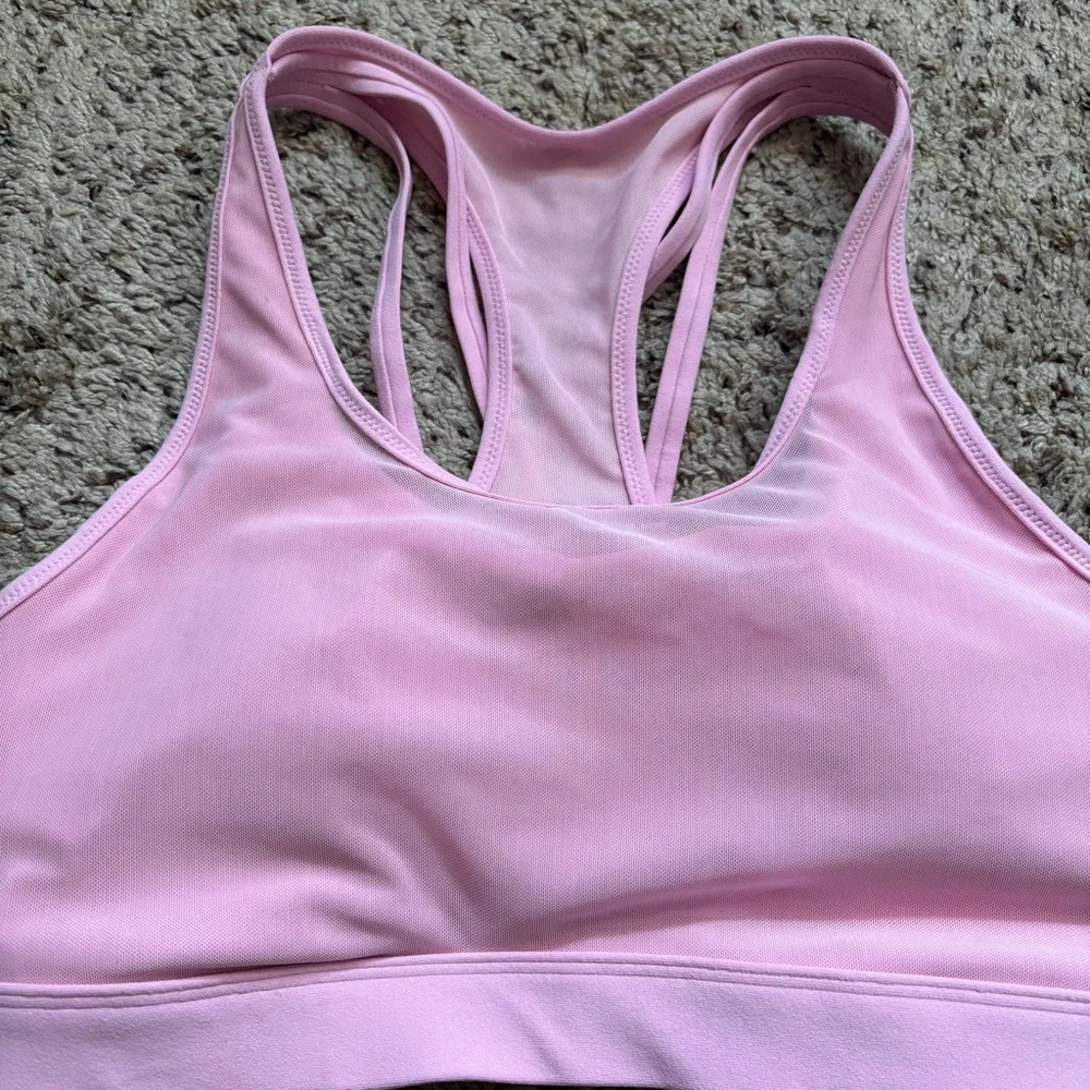 Fabletics Strappy Racerback Sports Bra - Picture 2 of 3